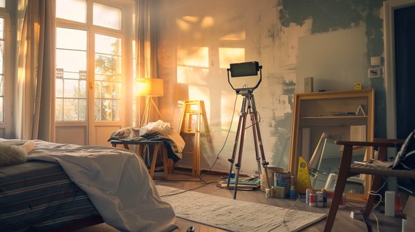 Travaux de rénovation : comment repeindre les murs d'une chambre à coucher ?