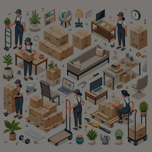 Comment déménager un espace de travail collaboratif ou un petit atelier ?