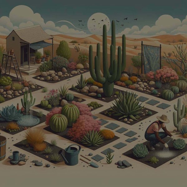 Comment créer un jardin sec adapté à un climat aride tout en étant esthétique ?