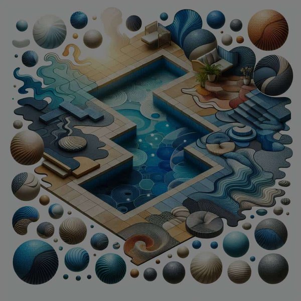 Comment utiliser des couleurs et des textures pour créer une illusion de plus grande profondeur dans votre piscine ?